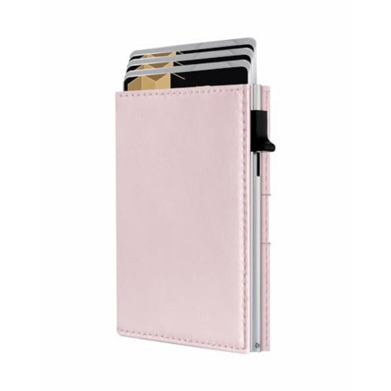 Women' RFID-Blocking Anti-Theft Wallet - Slim Trifold Wallet with Pop-Up Card Holder, Ultra-Thin Front Pocket, 9-11 Card Capacity, Cash Slot & ID Window - Premium Suitable for Travel, Everyday Carry &